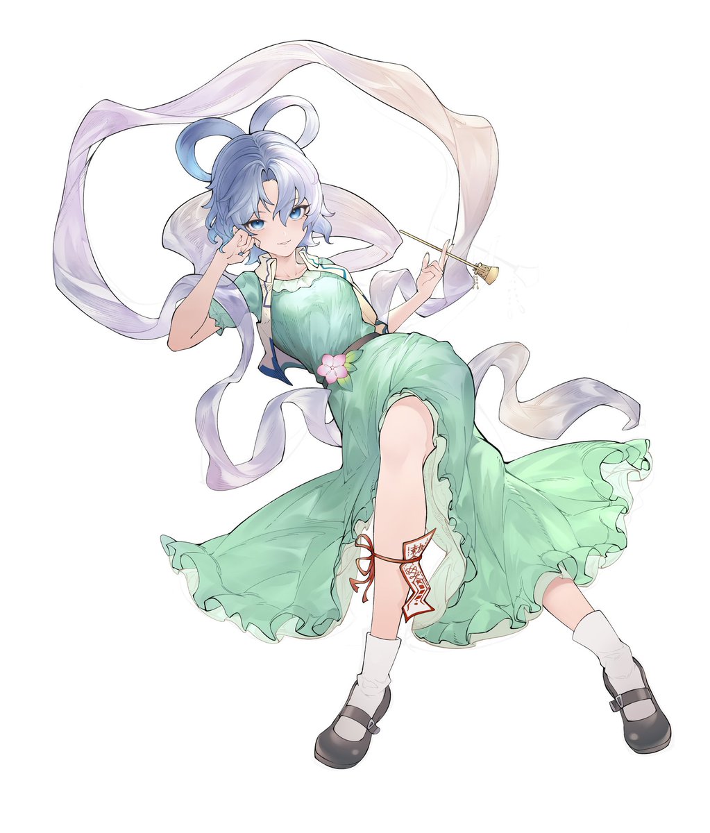 东方灵麒棋的第三张立绘，很久没画古风角色了，感觉这张娘娘画的有些生疏了 òᆺó
#touhouproject  #東方Projectᅠᅠᅠᅠ  #霍青娥 #东方灵麒棋