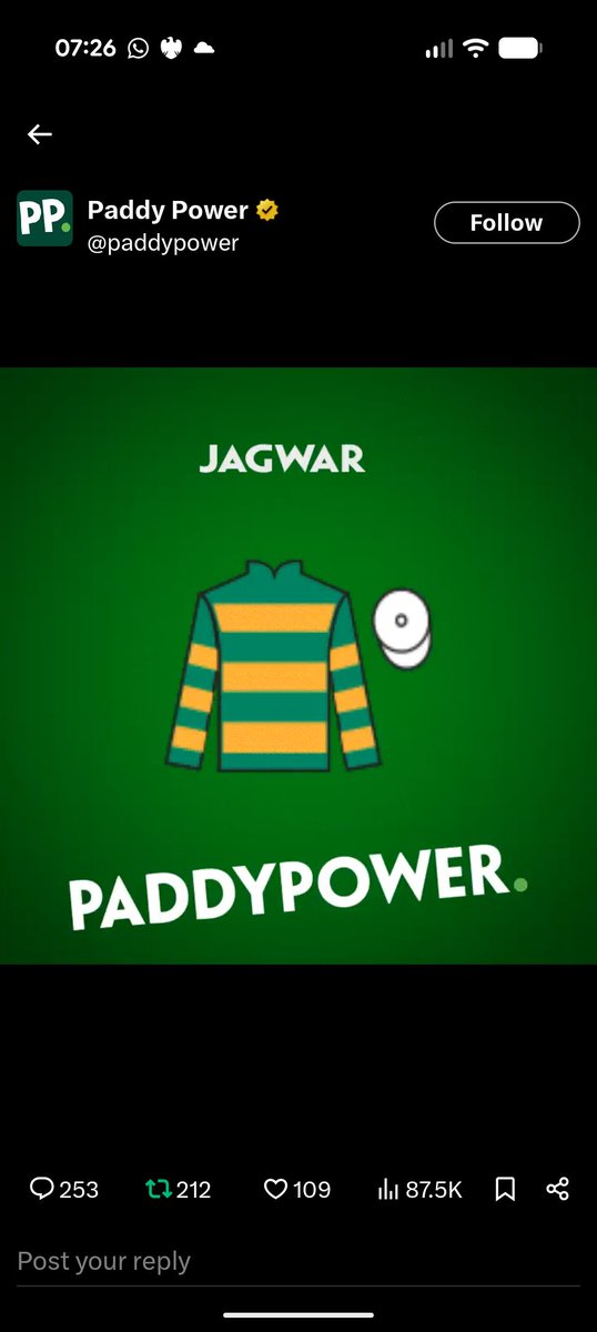 tommy_rocket's tweet photo. @paddypower https://t.co/tS5PtBGOtR