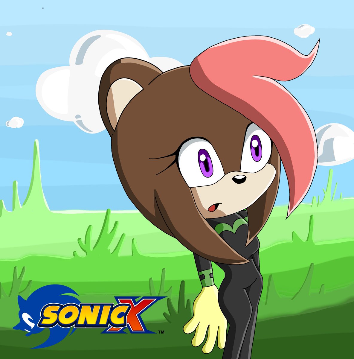 my Sonic X character for the first time 💫💜💚

#oc #SONIC #SonicTheHedgehog #fanart #series #sonicx #SonicX #drawing #Colors #animated #characterart #character