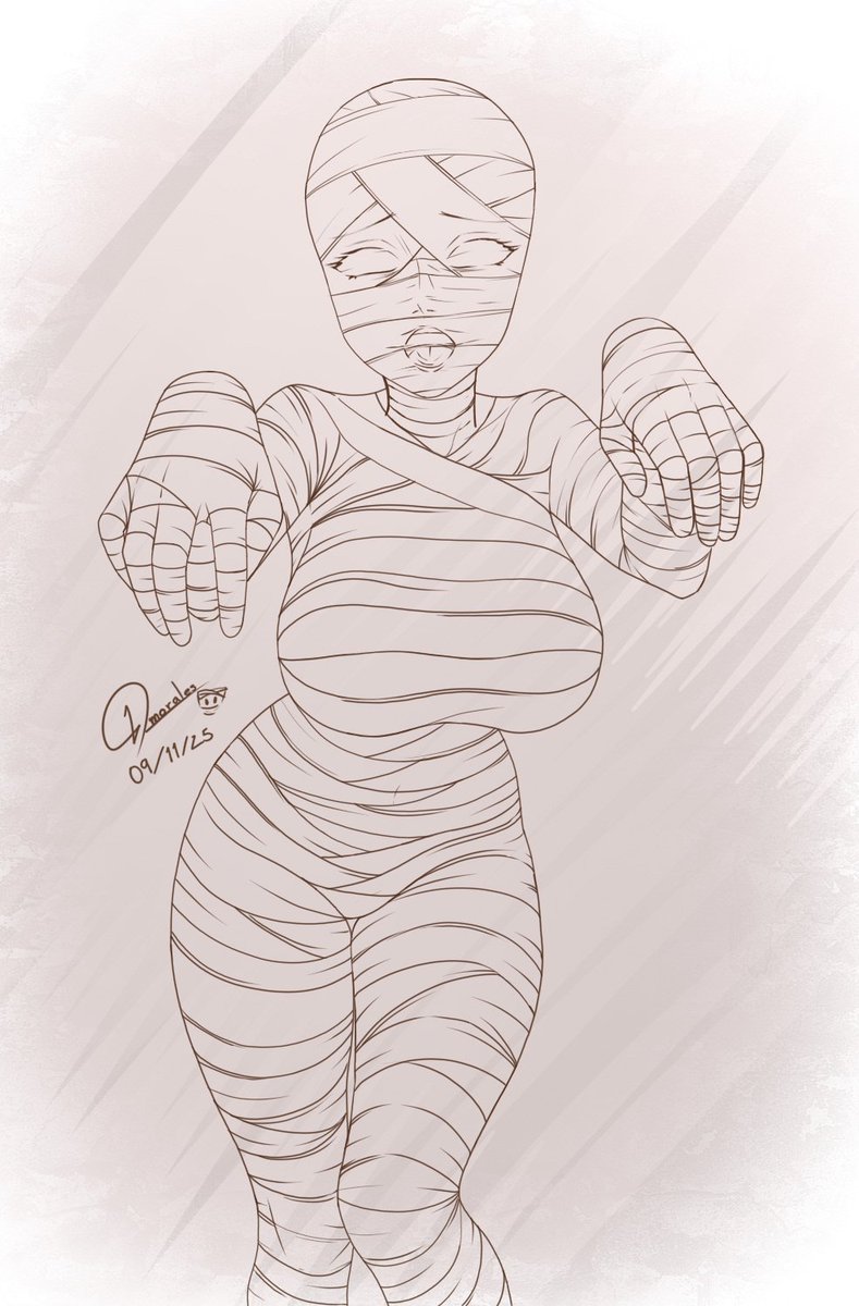 Daniel00064's tweet photo. I almost forgot to post it ^-^
Mummy girl 🤍
#マミフィケーション  #mummification #mummy  #art  #bondage https://t.co/WpAqPd6ODy