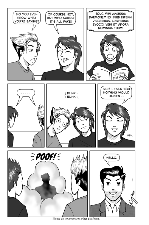 Happy Friday! Here's #TheDevilFiles no. 1, set 10 years after S6 (new episodes every Friday). Two teenagers start messing around with an old spell book...😅😅😅  Enjoy!💖💖💖 Big thanks to <a href="/RicardusLupum/">Richard Wolf</a> for the idea &amp; <a href="/FranziskaGohlke/">Franziska Gohlke</a> for the title!💖 #Lucifer #LuciferNetflix