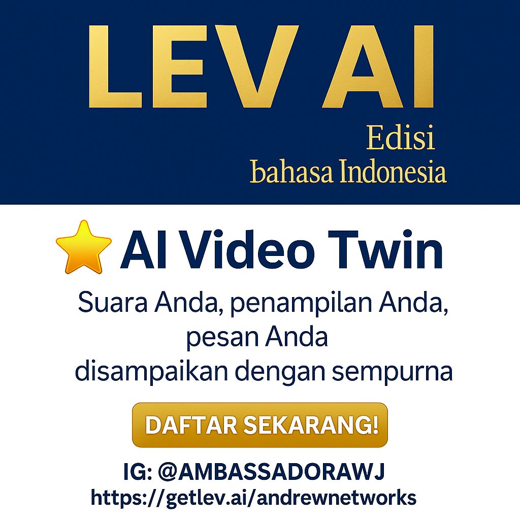 Join our Partnership Team today. Click the link: getlev.ai/andrewnetworks
#GetLEVAI #SmallBusinessTips #AIforBusiness #LEVAI #Entrepreneurship