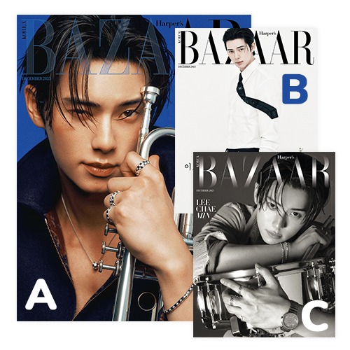 📢] イチェミン 表紙&特集 #韓国雑誌 Harper's BAZAAR Korea 2025年12
