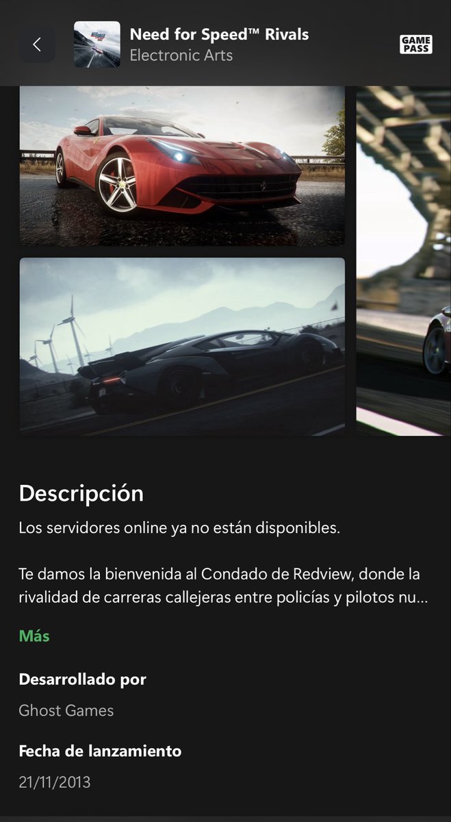 RuviaporShadow's tweet image. Tenían razón ya no está en online ya no están disponibles 😭

#NeedforSpeedRivals
