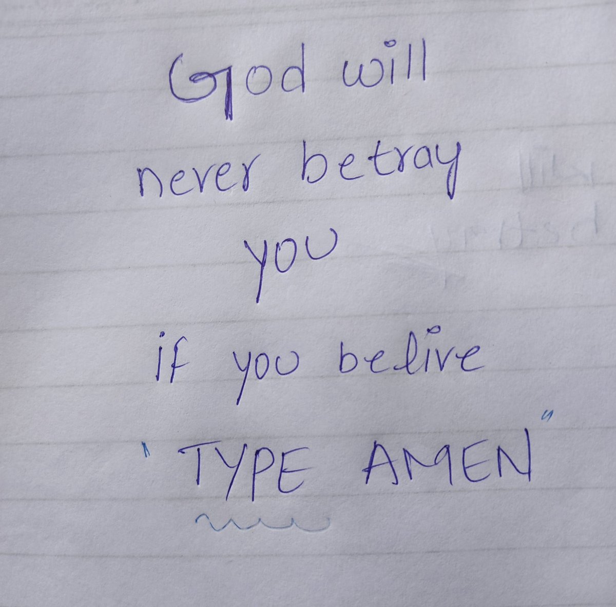 Type Amen