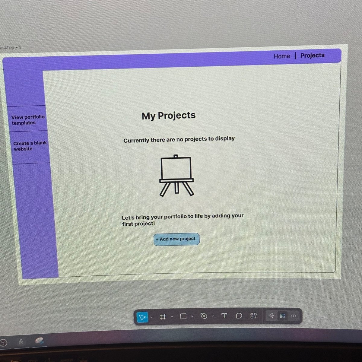 torrellugowe's tweet image. My first attempt at writing an empty state for a portfolio website 

#uxwriting #contentdesign