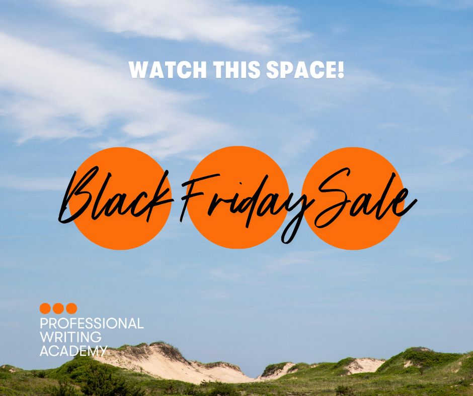 Profwriting's tweet image. Let&apos;s get organised and get ahead for 2026! Our Black Friday sale is coming, so sign up for exclusive access and be the first to know when the offers drop. Join our newsletter: zurl.co/UhHrm

#WritingCourses #LearnToWrite #BlackFridaySale #WritingNews #OnlineCourses