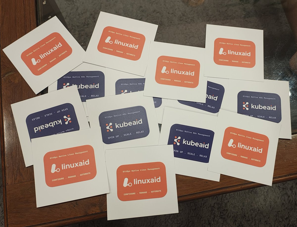 akshayktwt's tweet image. Just got my fresh @Obmondo T-shirt along with some awesome open-source stickers of KubeAid and LinuxAid! 💙🐧

Nothing makes a DevRel’s day like cool swag + tools we love!

#Obmondo #OpenSource #KubeAid #LinuxAid #CommunityVibes