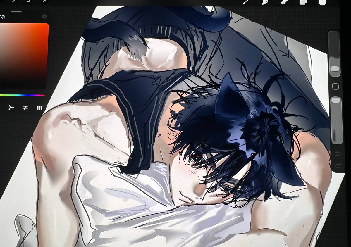 mishuraa_'s tweet image. looking forward to the apple pencil 

#alnst #ivan