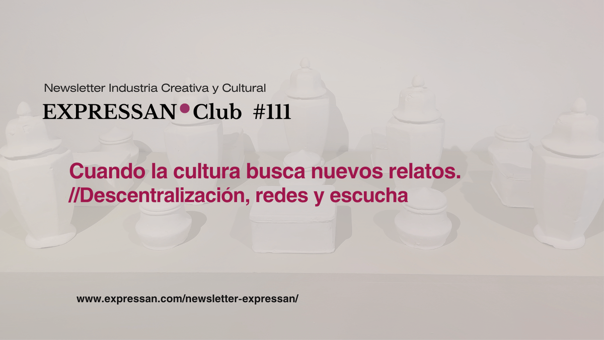 expressan_go's tweet image. #EXPRESSANClub 111
Cada edición es diferente, y en esta quiero hablarte de cómo se mueve —y se cuenta— la cultura en la ciudad.
Apúntate aquí&amp;gt;&amp;gt; expressan.com/newsletter-exp…
