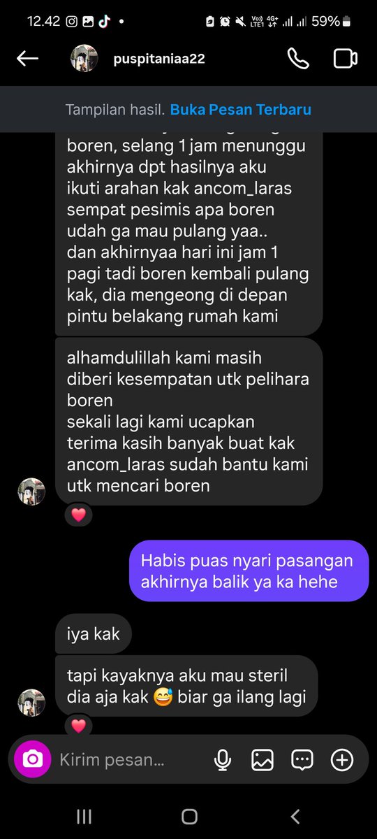 ancom_laras's tweet photo. Testimoni terbaru kita yaa https://t.co/tM6B7LXlZQ