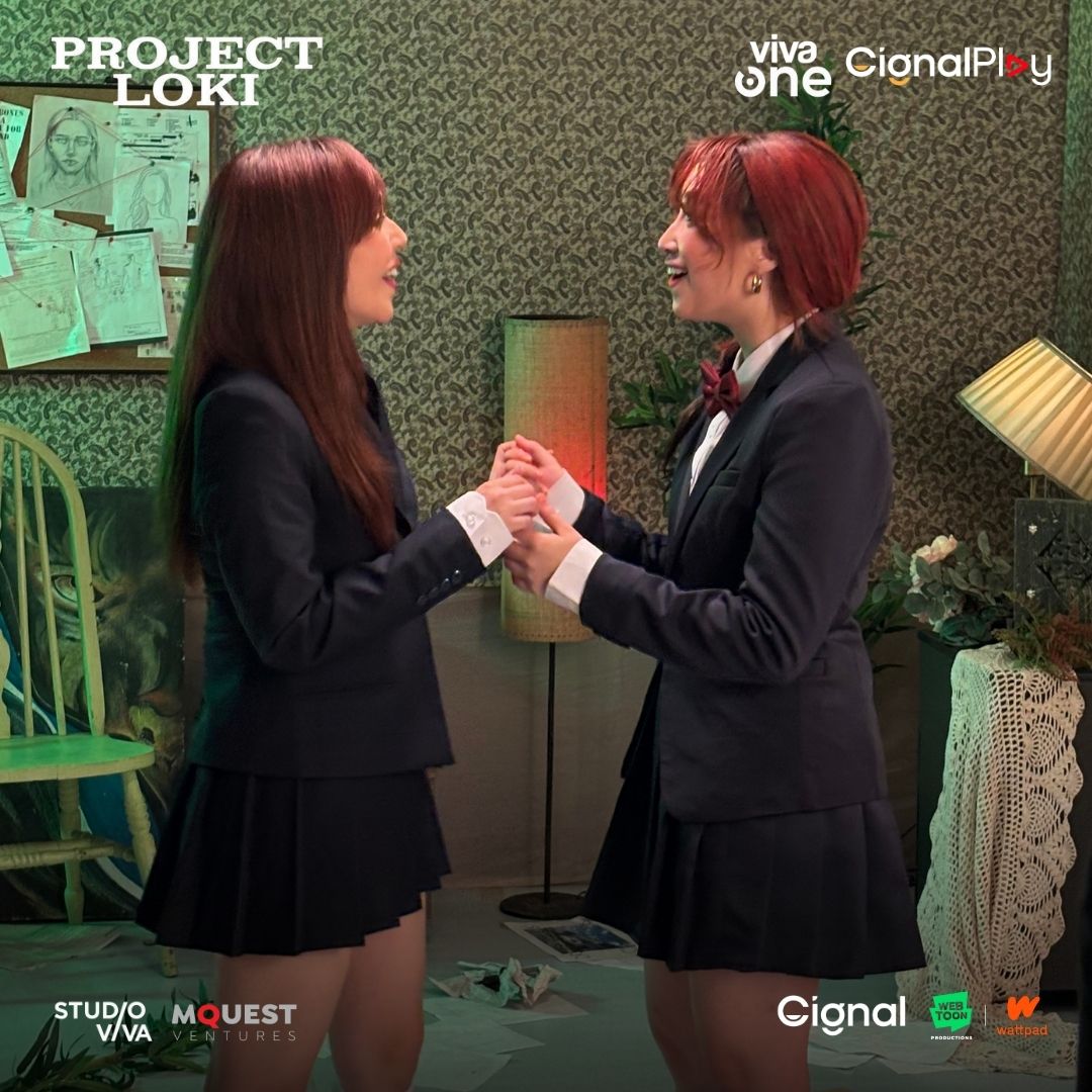 StudioVivaPH's tweet image. The OG girls of QED Club! 

Abangan ang Wattpad’s most famous mystery thriller series, PROJECT LOKI written by AkoSiIbarra.

Directed by Xian Lim. Soon on Viva One and Cignal Play.

#ProjectLoki
#VivaOne #CignalPlay
#Wattpad #WebtoonProductions
#MQuest #Cignal #StudioViva