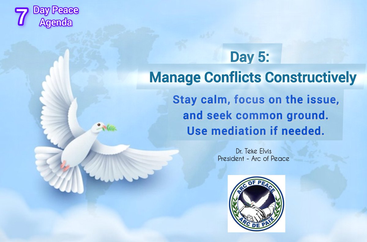 Elvis_Teke's tweet photo. Try Forgiveness and see how rewarding it could be in problem solving. 
#ArcOfPeace https://t.co/CTFlf4tvBR