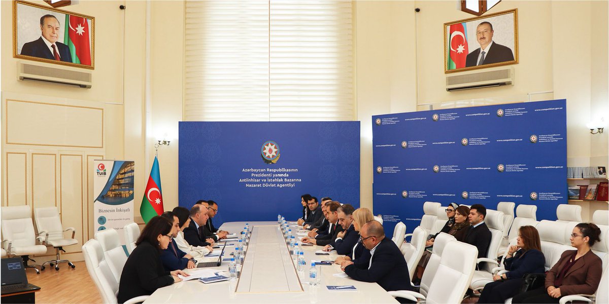 istehlakEkspert's tweet image. Azərbaycan Respublikasının Prezidenti yanında Antiinhisar və İstehlak Bazarına Nəzarət Dövlət Agentliyində TÜİB nümayəndə heyəti ilə görüş keçirilib.

Ətraflı:  ekspertiza.az/post/antiinhis…
#Antiinhisar #CompetitionGovAz #TÜİB