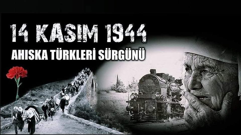 BoyunagaSeckin's tweet image. 14 Kasım 1944 yılında katil stalin tarafından, Ahıska Türklerinin öz vatanlarından sürgün edilişini Unutma, Unutturma!

#AhıskaTürkleri