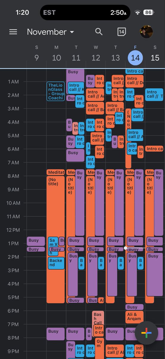 bashatrex's tweet image. 48 calls in 4 days.
65% show up rate
Too easy