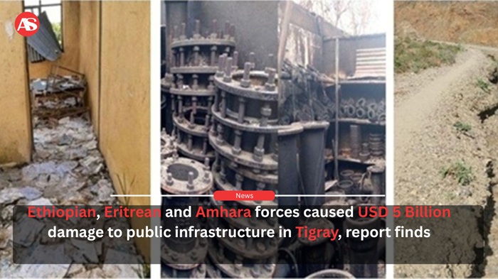 addisstandard's tweet photo. News: #Ethiopian, #Eritrean and #Amhara forces caused USD 5 billion damage to public infrastructure in #Tigray, report finds

A report by the Commission of Inquiry on Tigray Genocide (#CITG) has documented extensive destruction of public infrastructure in the Tigray region, concluding that the war and siege have wrought “near-complete breakdown” of critical systems across energy, water, telecommunications, roads and other sectors that amounts to 5 billion dollars.

According to the report, public infrastructure in Tigray was not merely collateral in conflict but was “systematically targeted”, the document states, adding that the patterns of damage aligned with deliberate efforts “to undermine the region’s economic and social foundations.”

In the energy sector, the report highlighted attacks on key facilities including the #Tekeze Hydroelectric Power Plant and its transmission network. The document states that the substation servicing the plant “fell victim to attacks by both warplanes and drones”, despite “the absence of military targets in its vicinity and a state of peace in the area”.

The disruption has had ripple effects, with hospitals, water-treatment plants and other services thrown offline as power sources were severed.

Last week, the Commission of Inquiry on Tigray Genocide (CITG) has released a report estimating that war-induced environmental destruction in Tigray exceeds USD 46 billion.

https://t.co/DAwT2ASi7o