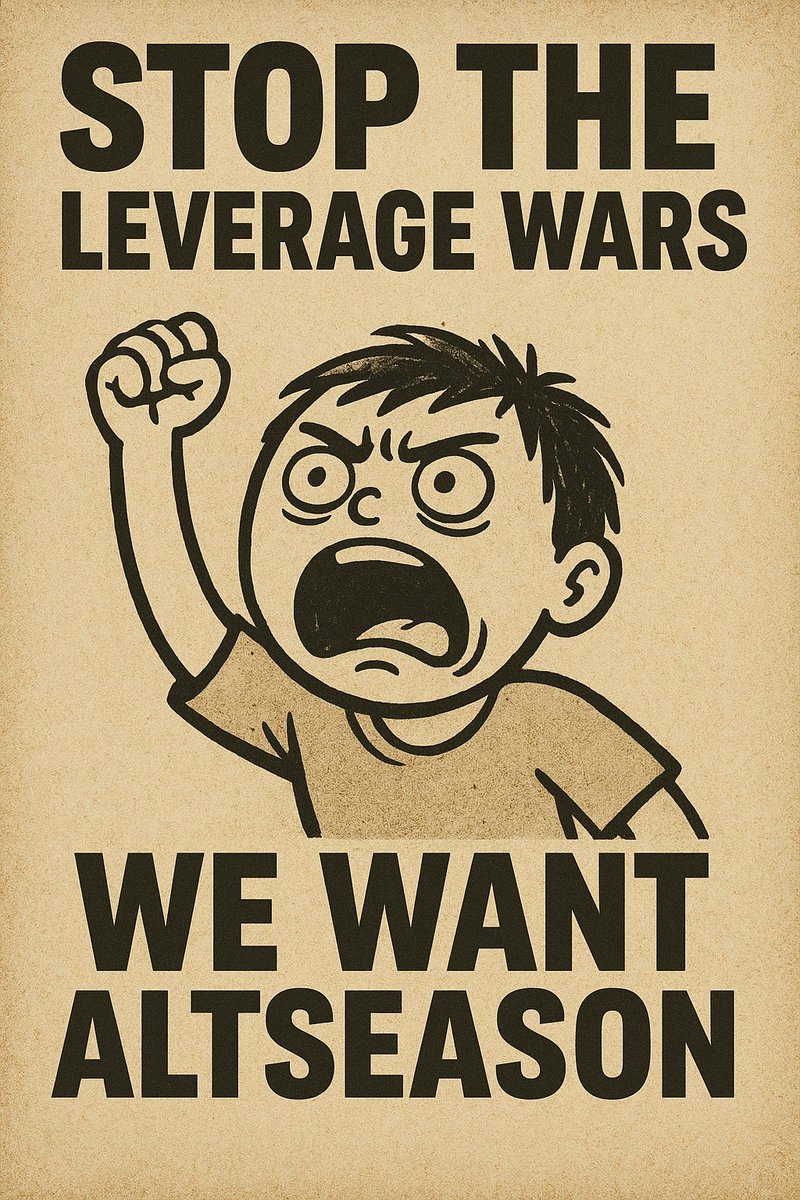 DaDai_Space's tweet image. Crypto meme series:             
Activist movement of 2025
#CryptoAcademy 

#CryptoSignals #Bitcoin #Altcoins #Blockchain #CryptoTrading #HODL #DeFi #NFT #Bullish #BearMarket #TradingTips #CryptoMeme #AltSeason #CryptoCommunity #DayTrading #Web3 #ETHd