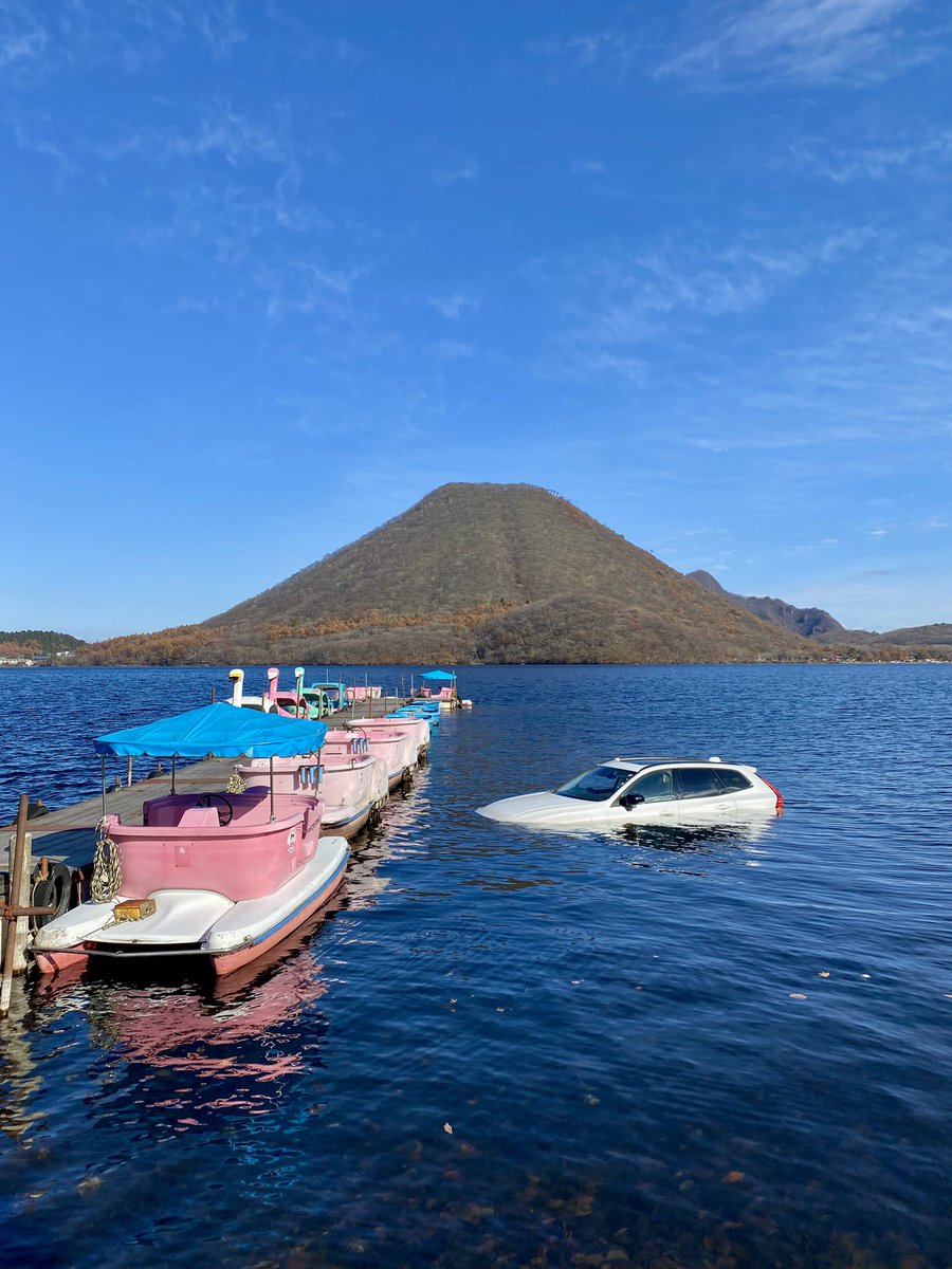 taizo_10zan's tweet image. 榛名富士とボルボ🚗