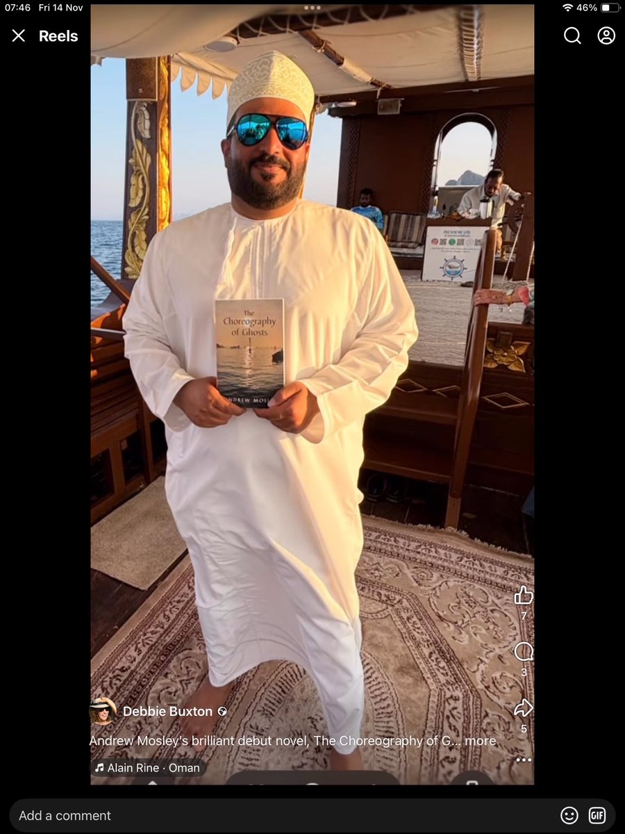 MosleyAndrew's tweet image. My book has been on its travels and seen some wonderful sights in Oman. Thank you for the pictures and lovely review Debbie Buxton.