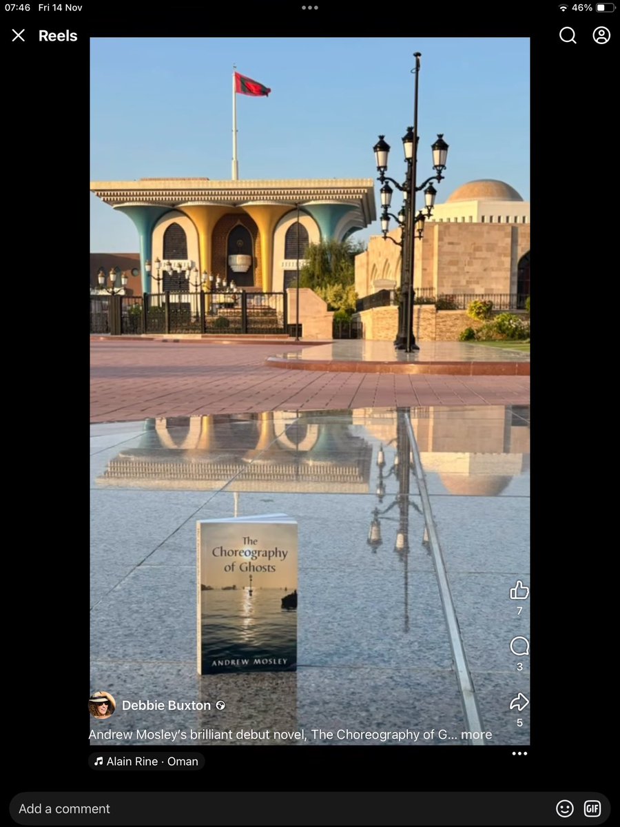 MosleyAndrew's tweet image. My book has been on its travels and seen some wonderful sights in Oman. Thank you for the pictures and lovely review Debbie Buxton.