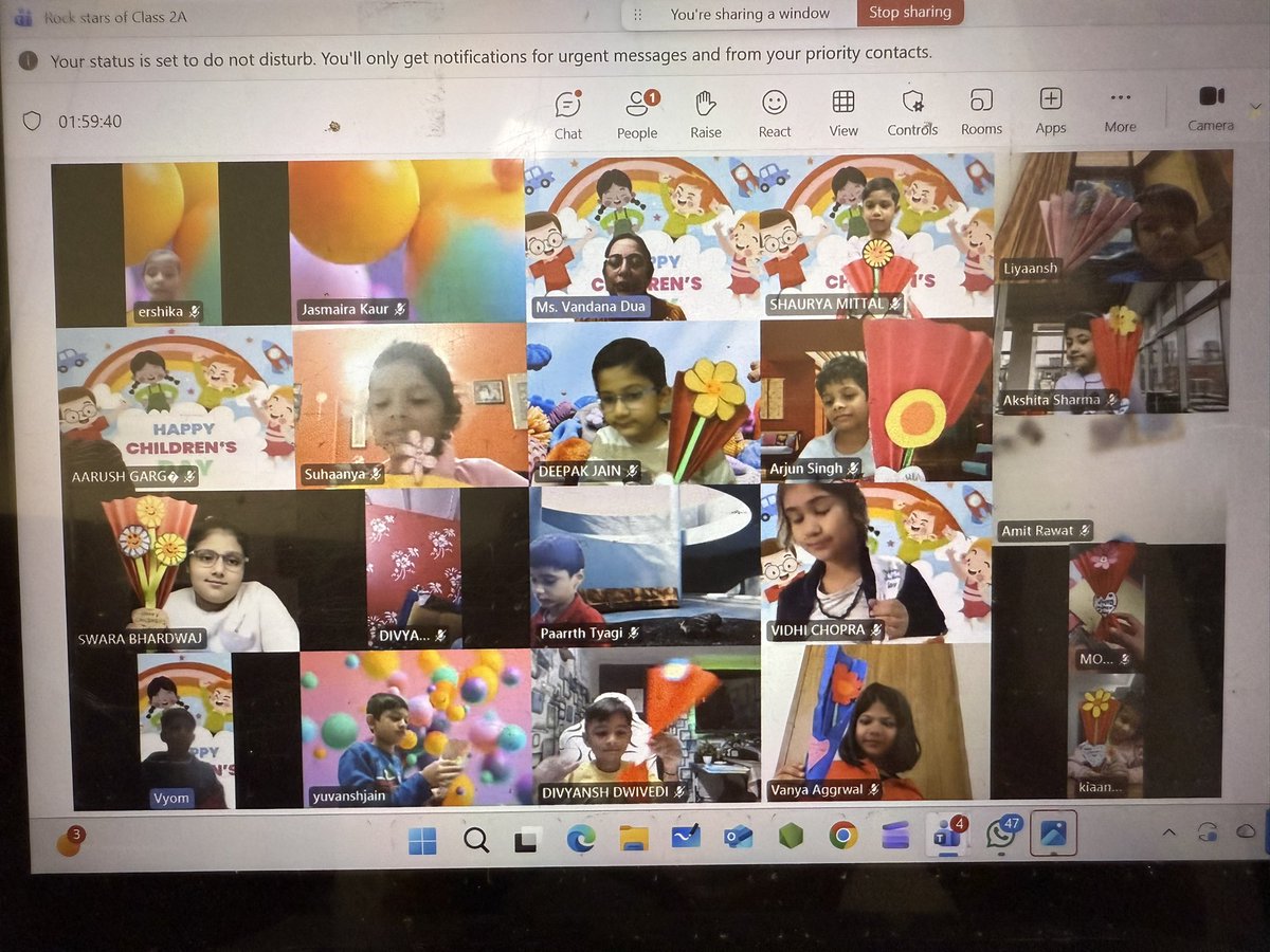 Vandana_Dua_'s tweet image. &quot;Celebrated Children&apos;s Day with fun &amp;amp; learning! 🌸 Students made attractive bouquets, whipped up Snap‑Crack Crunch Canapés, and danced the day away🪷 #ChildrensDay #KidsFun #LearningThroughFun  @ashokkp @y_sanjay @pntduggal @ShandilyaPooja