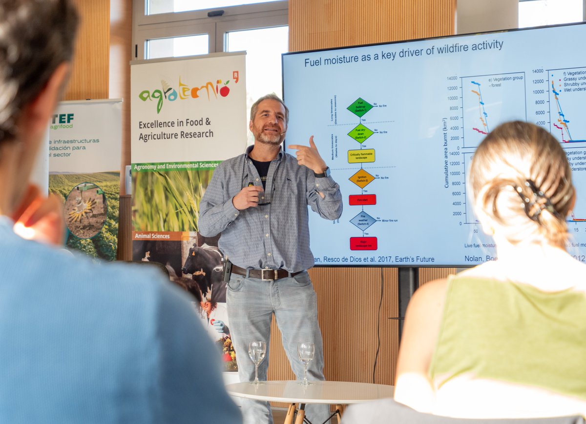 Agrotecnio's tweet image. 🛰️La observación térmica por #satélite puede ser clave para prevenir #incendios.

@Agrotecnio, @UdL_info y @AistechSpace avanzan en un modelo que estima en tiempo real la #humedad del combustible vegetal.

🔗 Más info: agrotecnio.org/es/2025/11/14/…