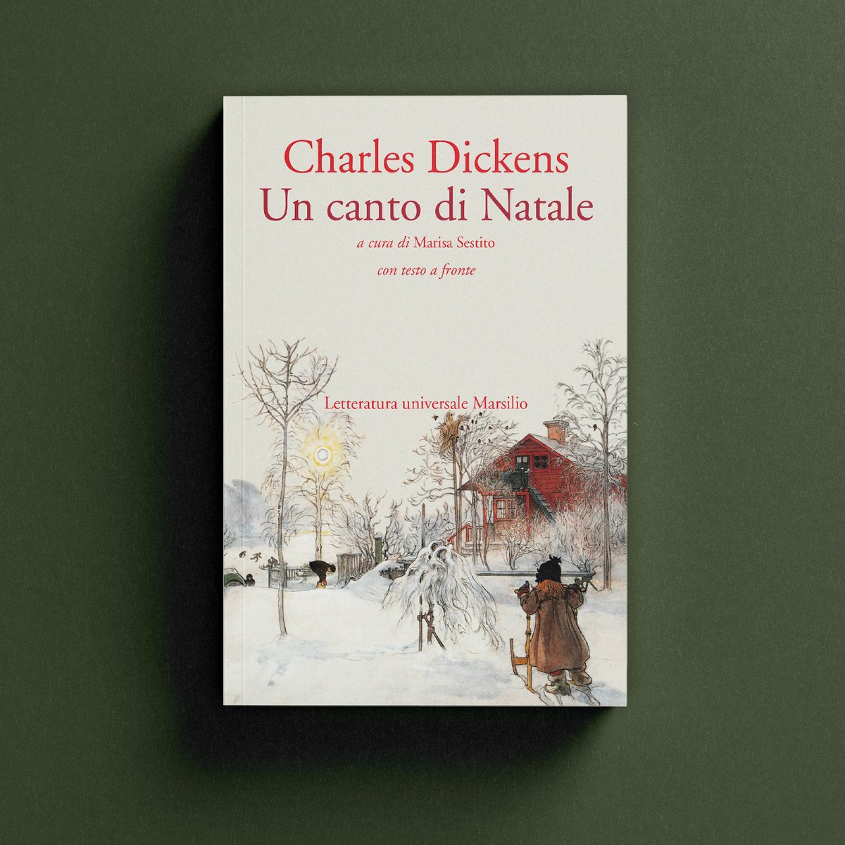 MarsilioEditori's tweet image. 🎄​«Mi ci gioco la testa che il vostro sarà un Natale allegro e un anno nuovo felice».

✍️ Charles Dickens
📖 Un canto di Natale
a cura di Marisa Sestito
con testo a fronte

📅 Da oggi in libreria!
🔗 marsilioeditori.it/libri/scheda-l…

#Marsilio #LUM