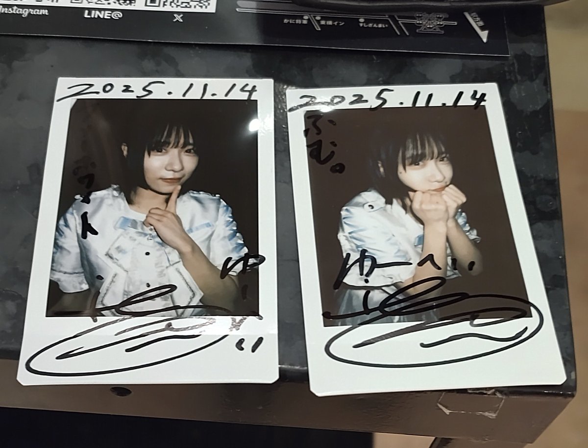 今日の推し様(山田一十ちゃん) 特典会楽しい…ありがとうございます🙏✨