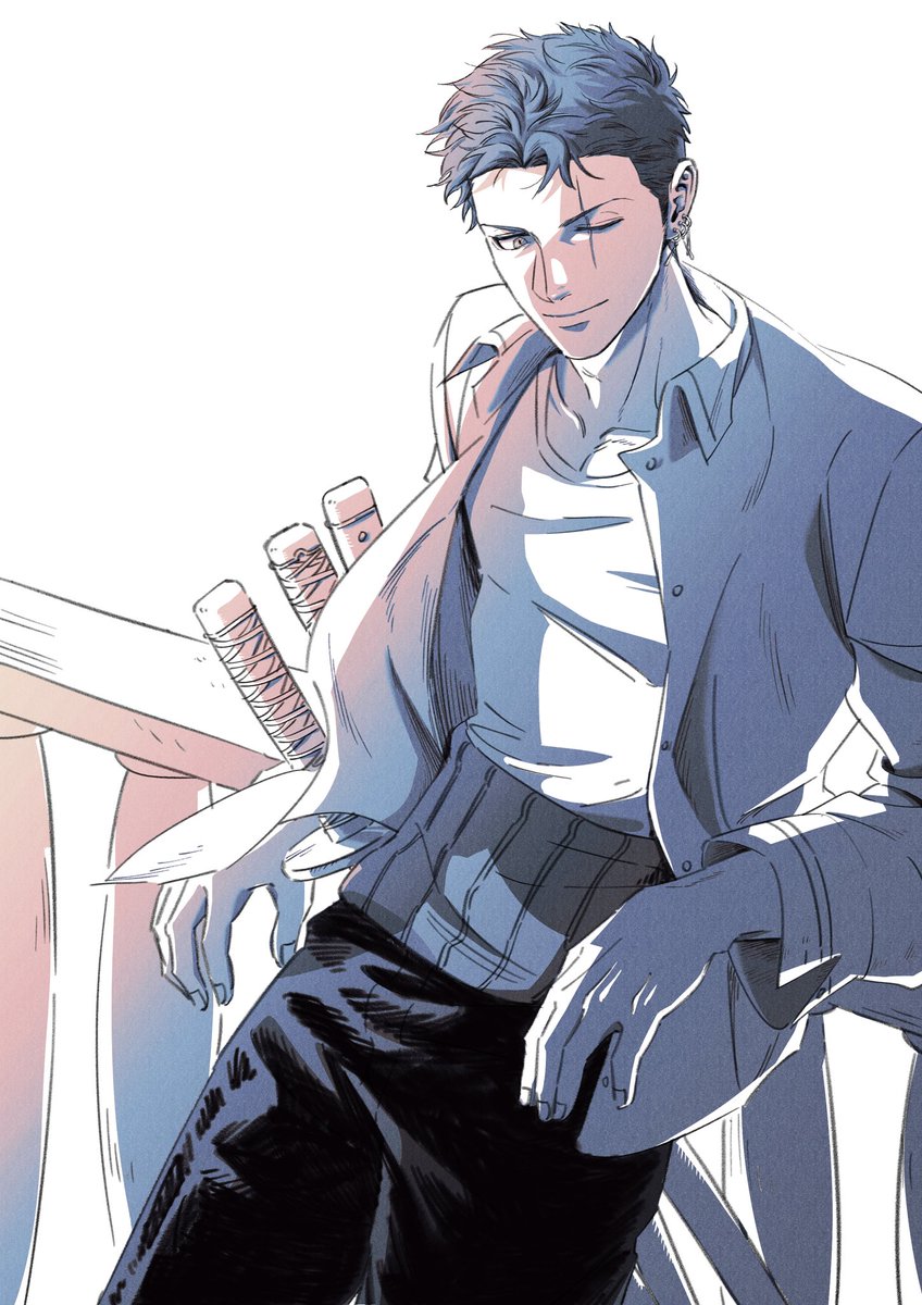 조로⚔️생일 일러 완성! 해보았는데 여러 방법으로 채색해서 올릴겁니다(아마도

#ゾロ誕生祭2025
#ONEPIECE
#ロロノア・ゾロ誕生祭2025
#fanart