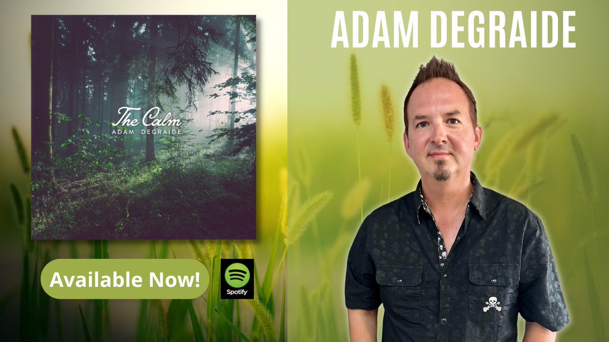 realadegraide's tweet image. #relaxingpianomusic #pianoandstringmusic #relaxationmusic Adam DeGraide&apos;s debut album &quot;The Calm&quot; is available on Spotify.  Check it out!...
open.spotify.com/album/212Of5Fo…