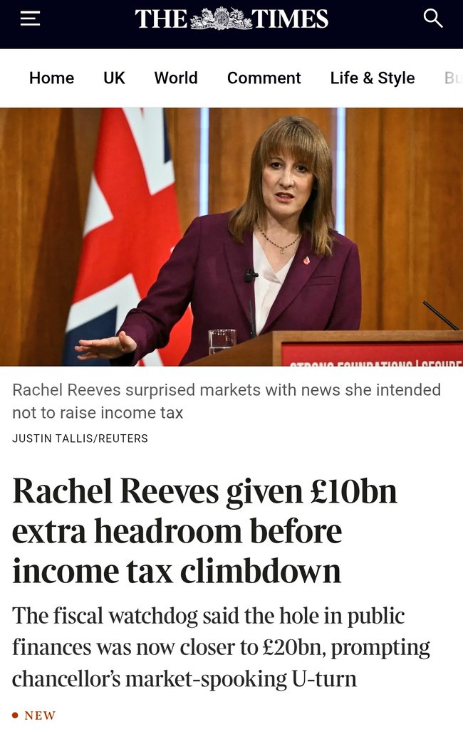 If this doesn't convince people the <a href="/OBR_UK/">Office for Budget Responsibility</a> process is a complete joke, I don't know what will.