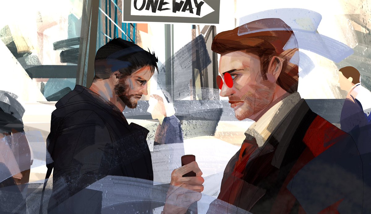 #Daredevil #MattMurdock 
#ThePunisher #FrankCastle 
#Fratt 
Passing by.