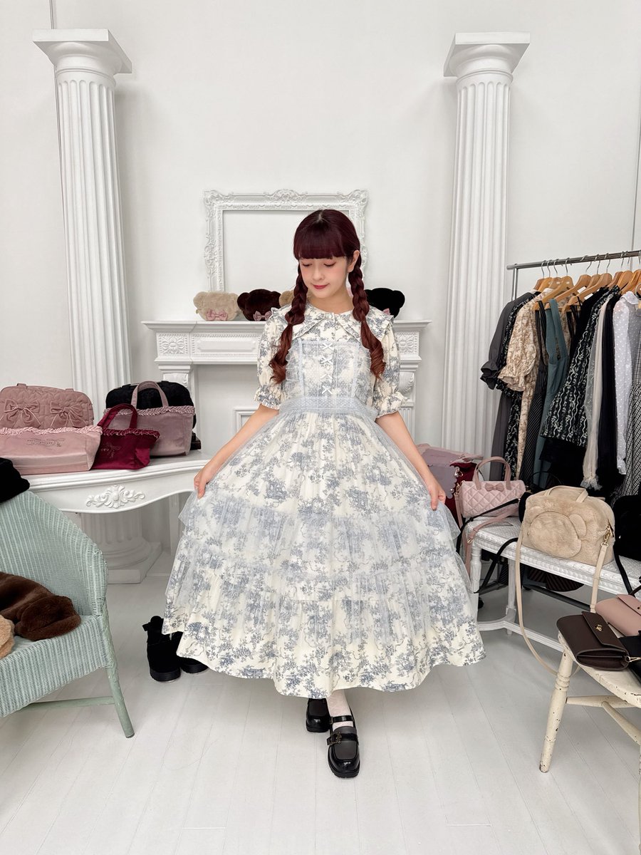 ブルー🩵ピンク🩷しまみさエプロン新色