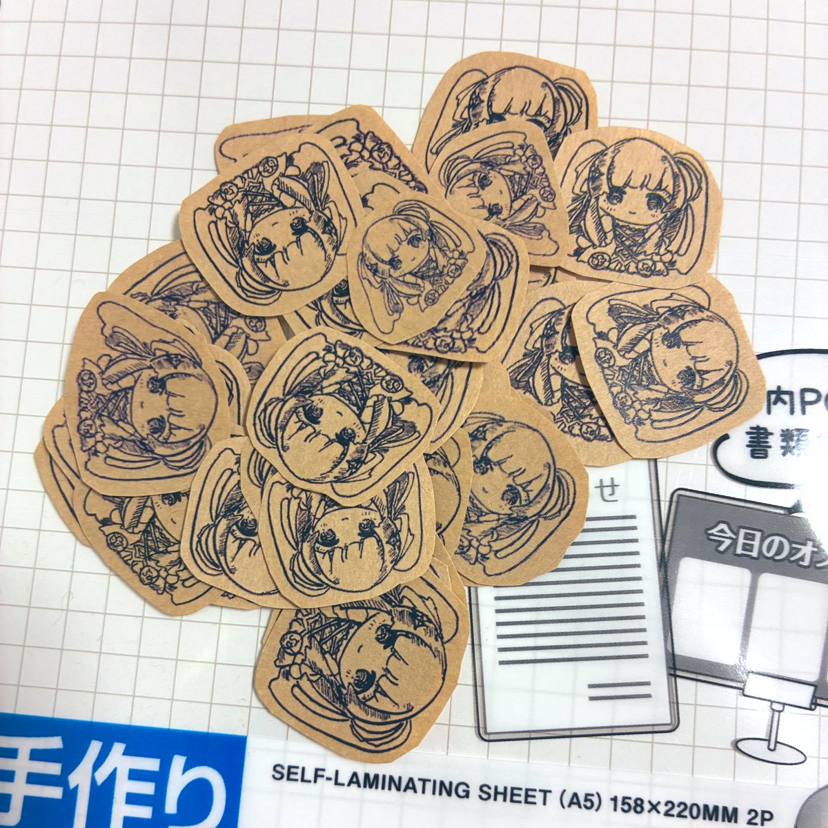 腱鞘炎になりますワ…