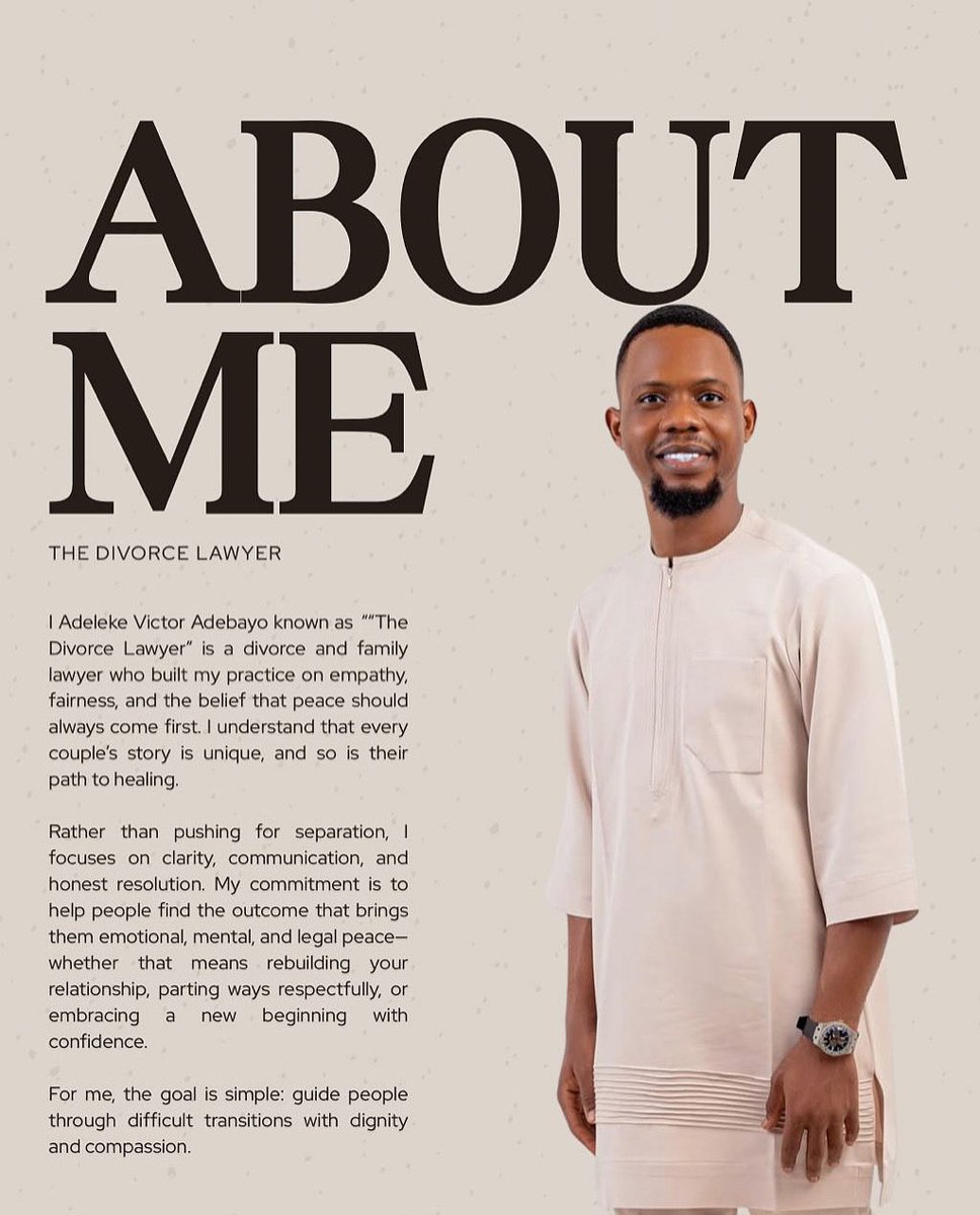 iam_veecee's tweet image. Welcome to “The Divorce Lawyer” Era 
#DivorceLawyer