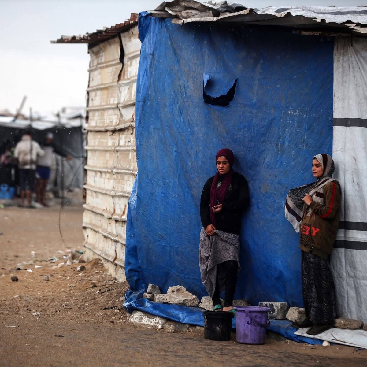 M_shebrawy3's tweet image. Winter in Gaza means : 

People have no shelter except tents
Children have no warmth and shiver from the cold
Women cry from the suffering

Don’t forget #Gaza…