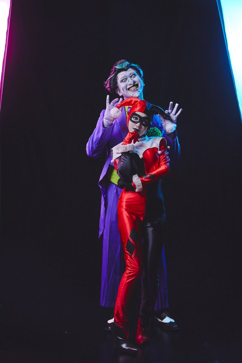jokerfreeza0710's tweet image. 【cosplay】

Joker &amp;amp; Harley Quinn 

「よろしく、カップケーキちゃん？」

♦️@ksxxxx69 
#FORCESUMMIT 
#フォースサミット
#FORCESUMMIT2025