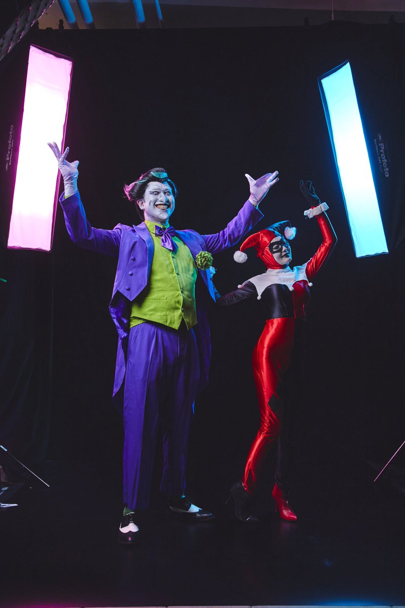 jokerfreeza0710's tweet image. 【cosplay】

Joker &amp;amp; Harley Quinn 

「よろしく、カップケーキちゃん？」

♦️@ksxxxx69 
#FORCESUMMIT 
#フォースサミット
#FORCESUMMIT2025