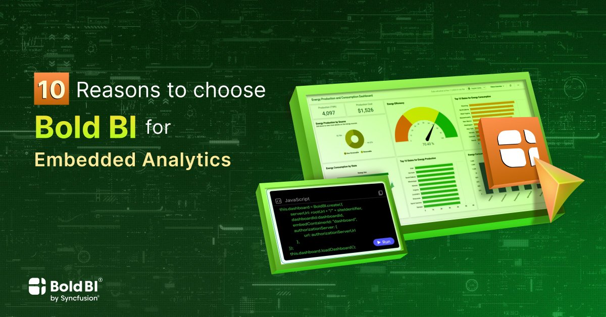 BoldBIOfficial's tweet image. Embedded analytics isn’t a luxury—it’s a necessity.

Discover why Bold BI is the smart choice for integrating real-time insights into your apps.

👉 Read more: boldbi.com/blog/choosing-…

#EmbeddedAnalytics #DataDriven #BusinessIntelligence #SaaS #AIAnalytics