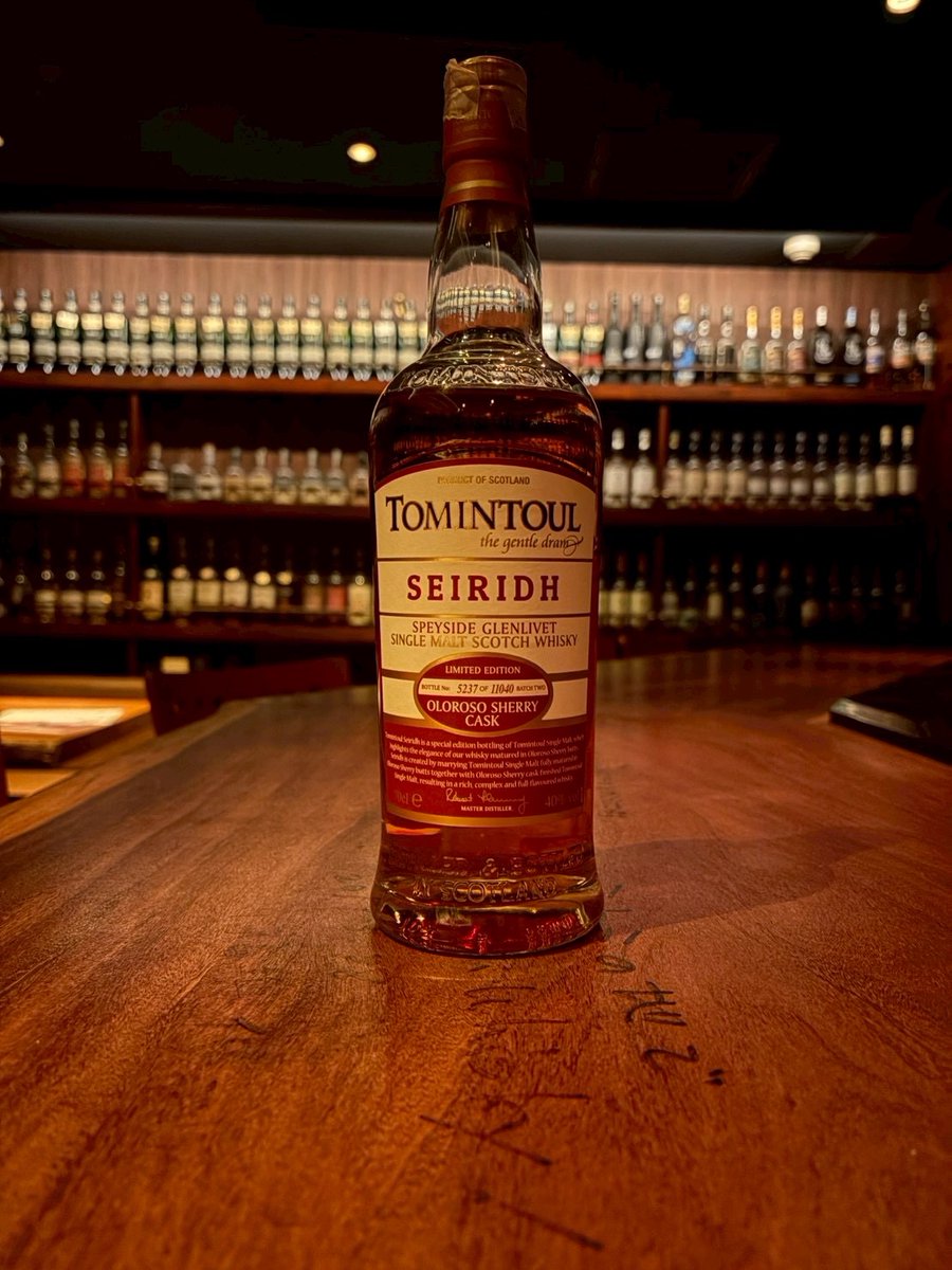 SipBar's tweet image. トミントール セイリッド

ゲール語で“シェリー”を意味する名の通り、オロロソシェリー樽が生む、甘く芳醇な香り。

穏やかなハイランドの風と、シェリーの甘美な世界を感じる一杯🥃✨

#TWLC
#XWC