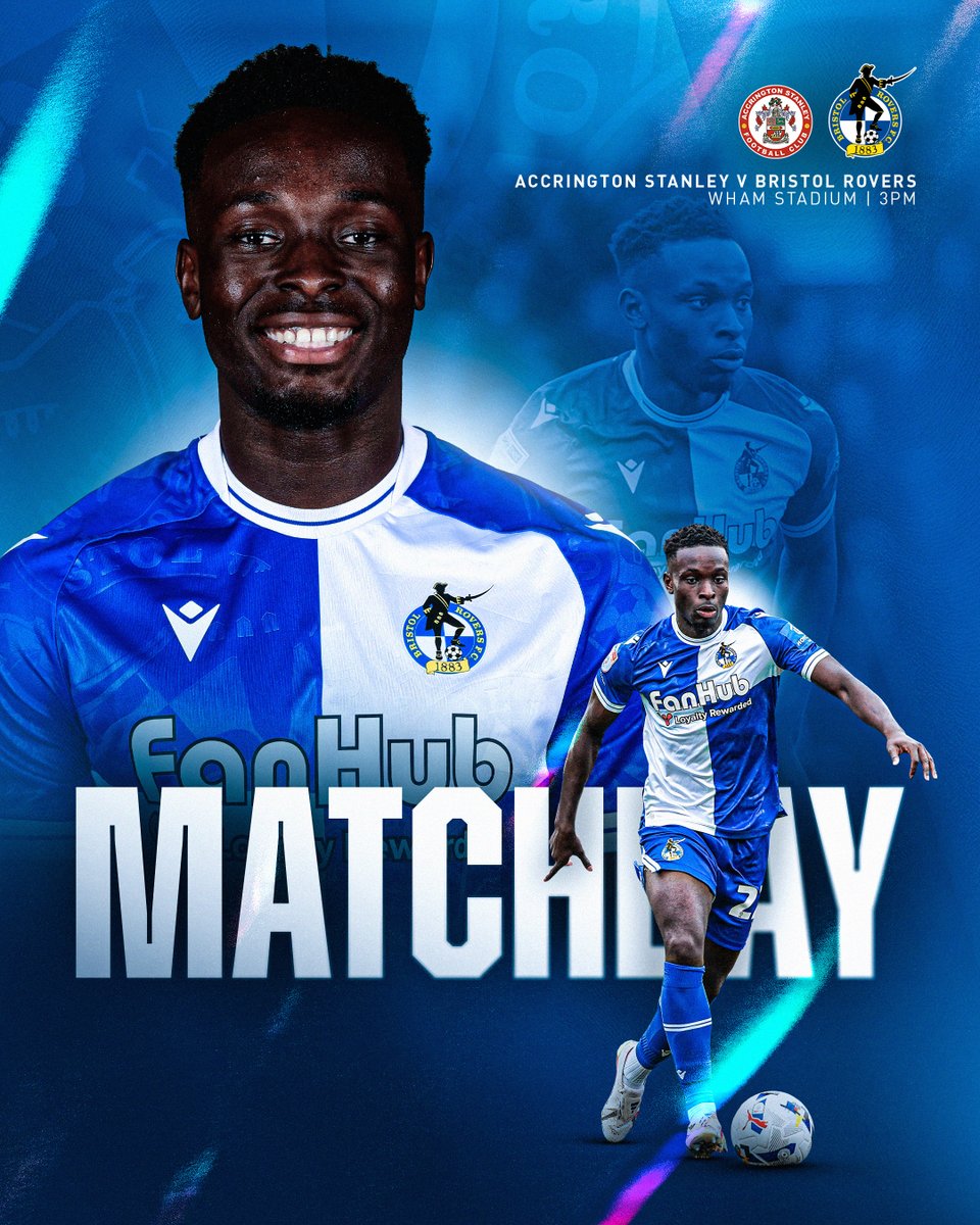 Away to Accrington 👊