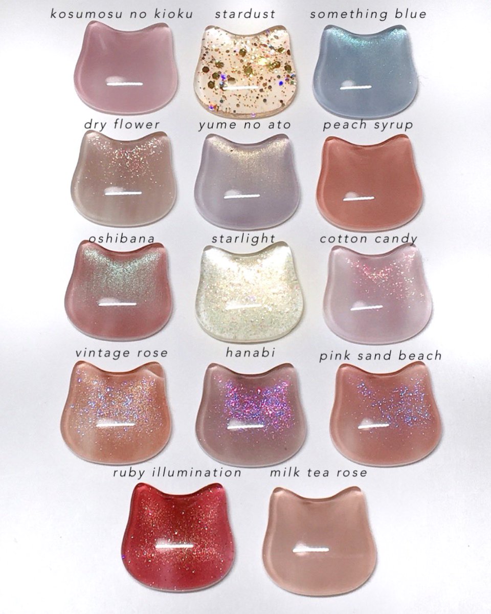 明日18時より、新色2色を含む計14色の販売を開始いたします✨ ⁡ ⁡少し