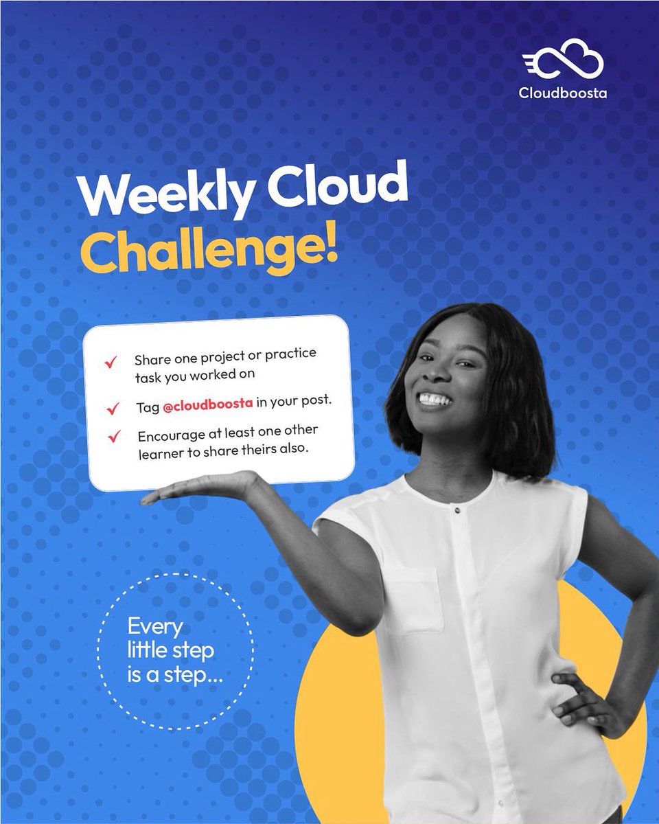cloudboosta's tweet image. Did you finish your tech project this week, or you don shift am again? 😒

Let’s be your accountability partner 😁,Share your progress in the comments !

#tech #techproject #clouddevops #ProjectRunway