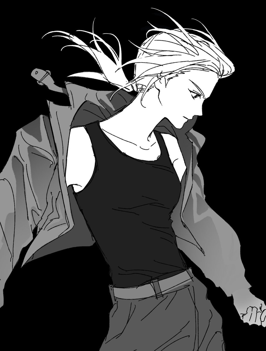 黑白线稿版本！