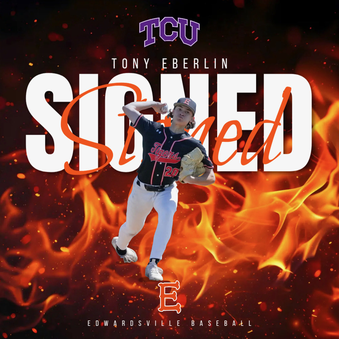 EvilleTigerBB's tweet image. Congratulations to ‘26 @EvilleTigerBB RHP @t_eberlin for signing w/ @TCU_Baseball #SliderPlays