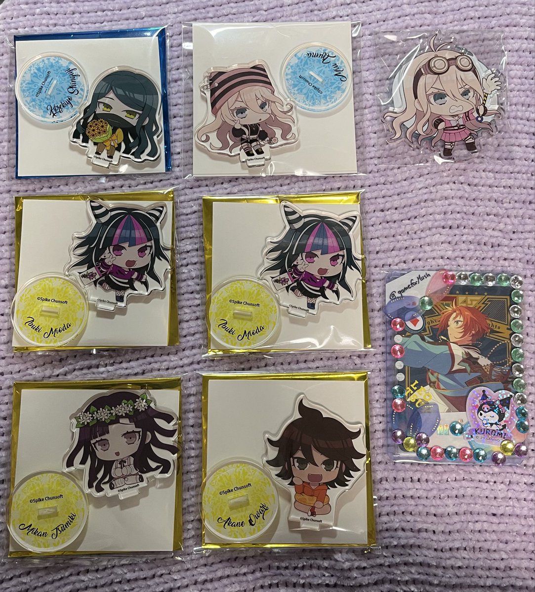 gameforMush's tweet photo. ダンガンロンパ good spoon 交換
譲画像1〜4
☆→罪木、真宮寺、入間、澪田
無印→茶柱、終里、ウサミ、ソニア、花村、十神、ペコ、九頭竜、星、夢野、白銀

求
全種
☆天海☆王馬☆舞園>☆七海、夜長、朝日奈、西園寺、小泉>大神
ホロには複数提供可能
梅田手渡しor郵送
検索より気軽にお声がけ下さい https://t.co/k3DlKBqwqn