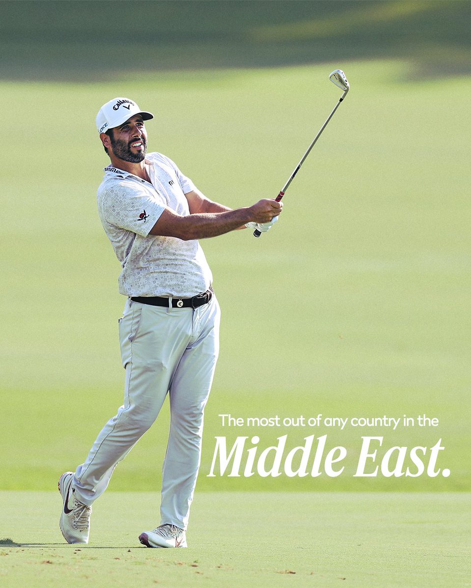 At the heart of golf in the Middle East.

The UAE continues to drive participation across the region as the DP World Tour Championship takes place in Dubai 🇦🇪