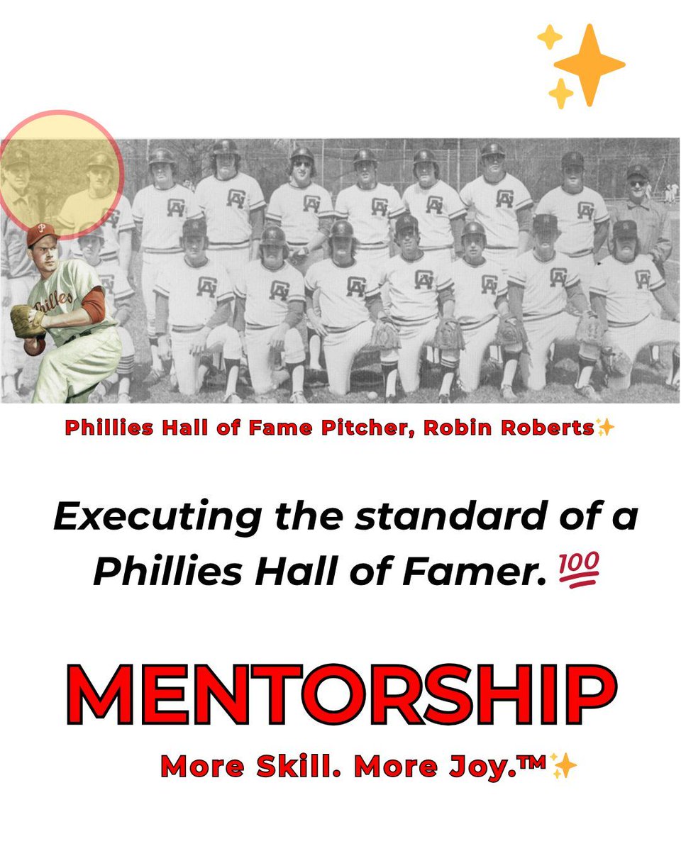 mayberrybsbl's tweet image. Executing the standard of a Phillies Hall of Famer. 💯 I pass on the precise execution standards gained from an unrivaled mentorship network. Text or DM 267-441-6076 | mayberrybaseball.com #Mentorship #ProStandard #PhillyBaseball #SkillTransfer