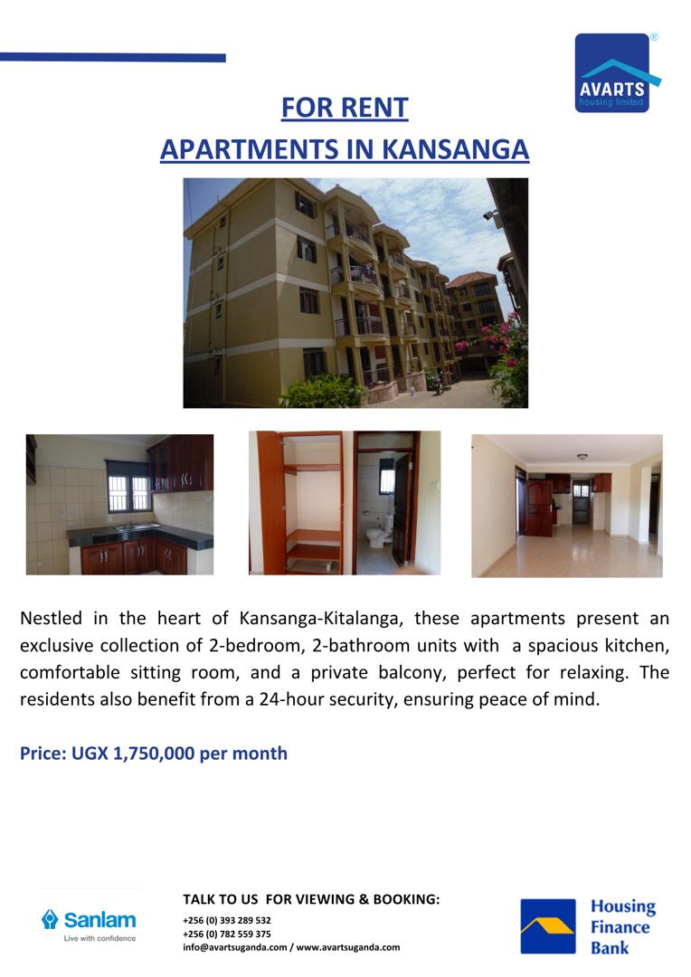 Discover exceptional living in the heart of Kansanga with these spacious 2-bedroom, 2-bathroom apartments. Enjoy peace of mind with 24-hour security in this exclusive residential collection. Contact us today for viewing and booking!
#Kansanga #Uganda #AvartsHousing #RealEstate